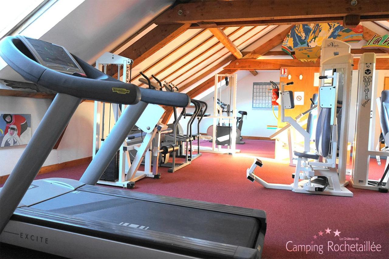 Camping Le Rochetaillee Hotel Grandes Sables Bagian luar foto